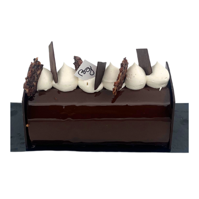 Bûche chocolat roulée traditionnelle – Image 2